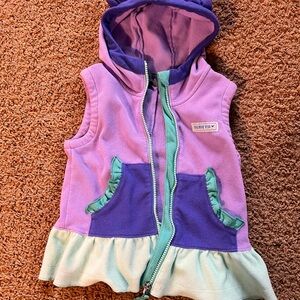 Obermeyer Purple and Green Kids Vest